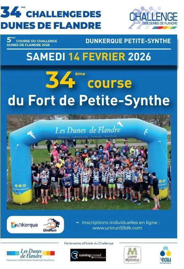 Course du Fort de Petite Synthe 2026 Guide Inscription Résultats