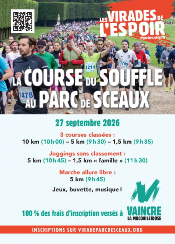 Course du Souffle au parc départemental de Sceaux 2026 Guide Inscription Résultats