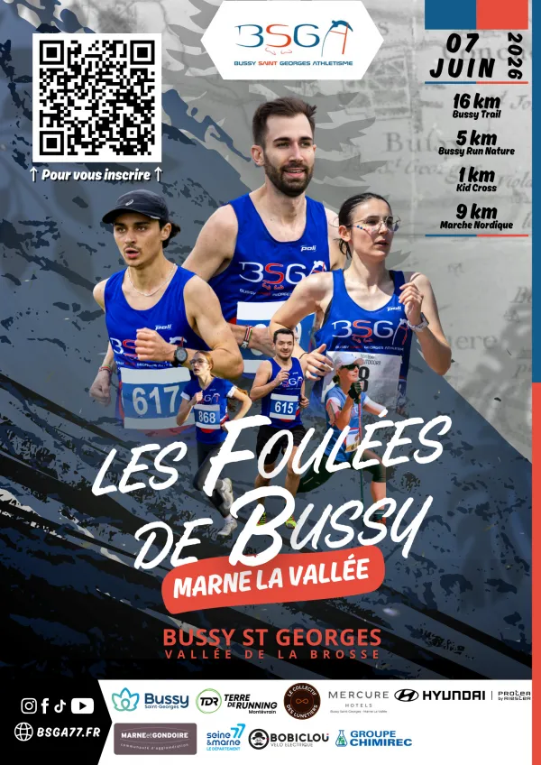 Foulées Bussy Marne la Vallée 2026 Guide Inscription Résultats