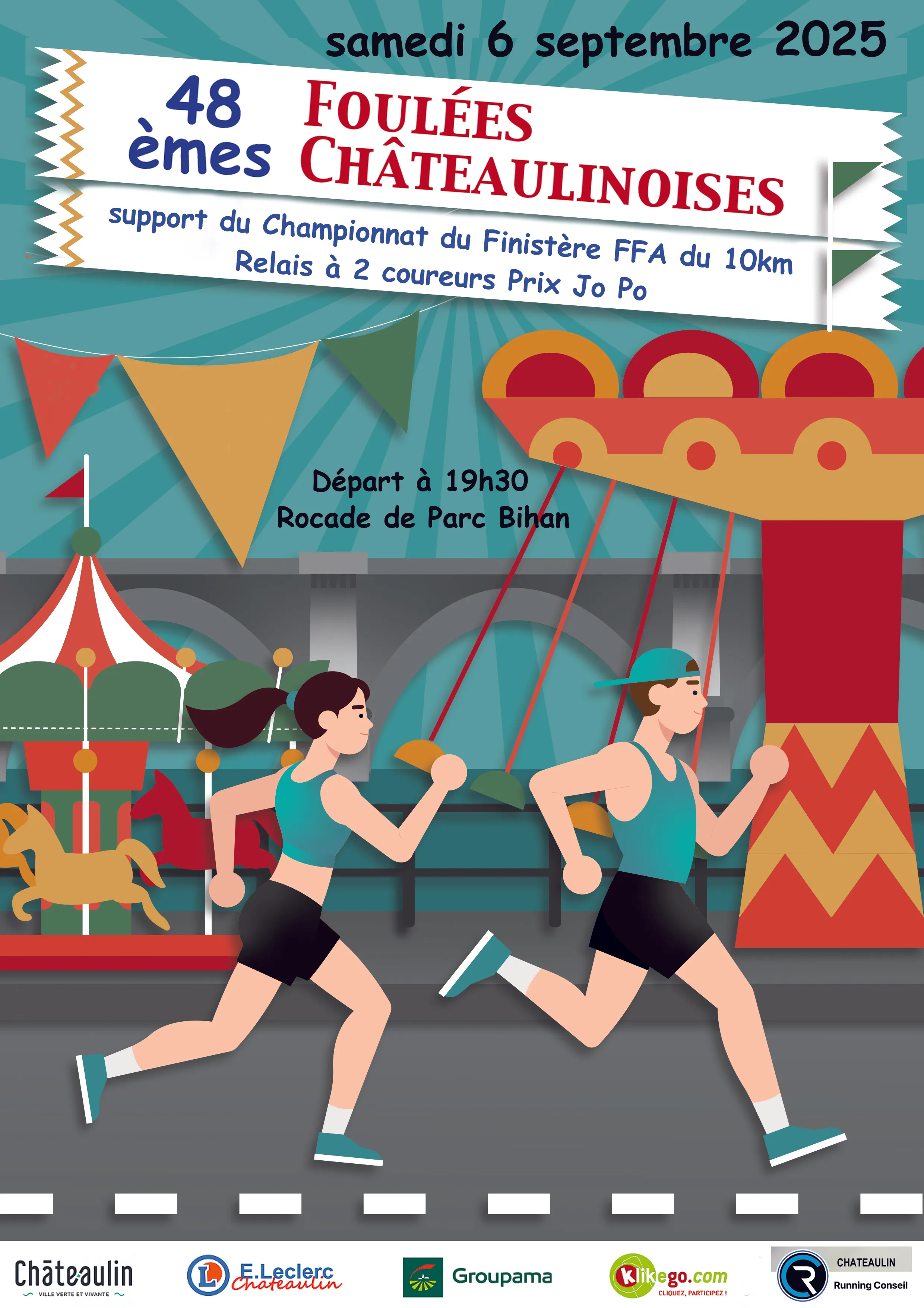 Foulées Châteaulinoises 2026 Guide Inscription Résultats