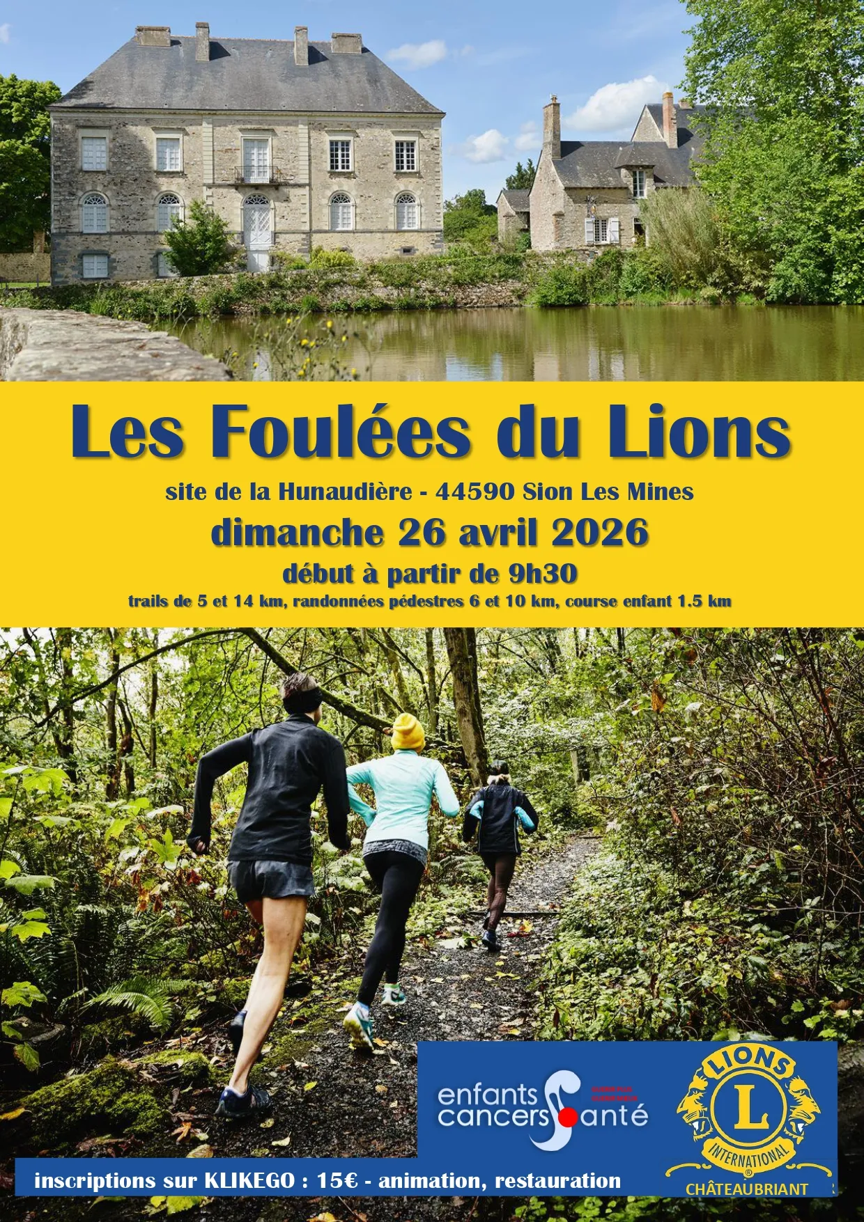 Foulées du Lions Sion les Mines 2026 Guide Inscription Résultats