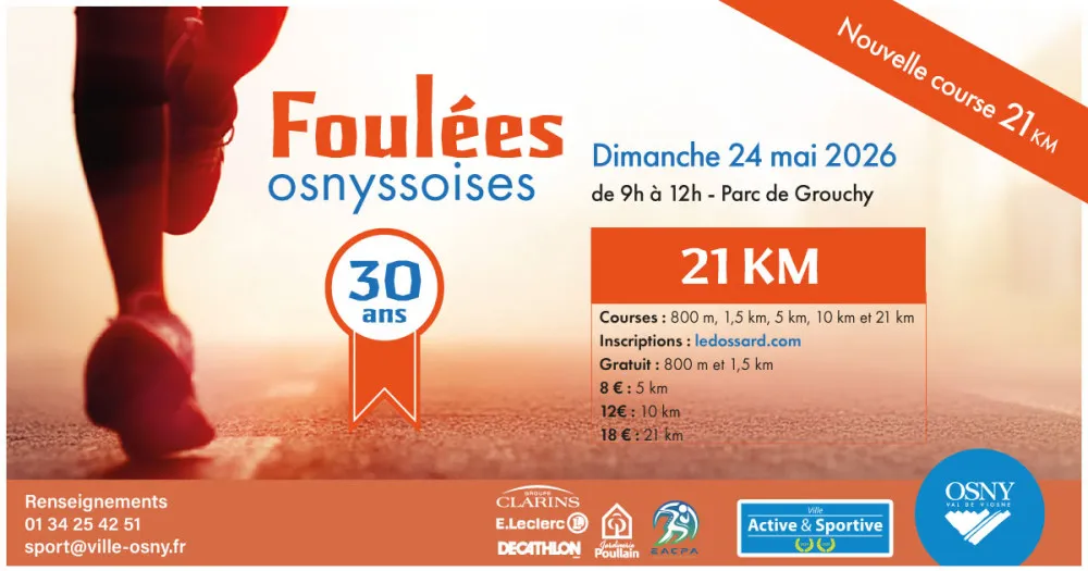 Foulées Osnyssoises 2026 Guide Inscription Résultats