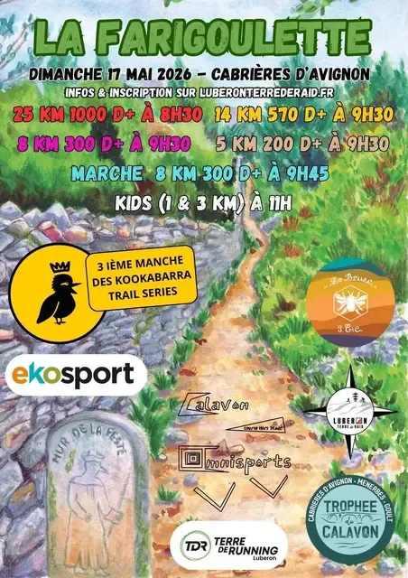 affiche de la course