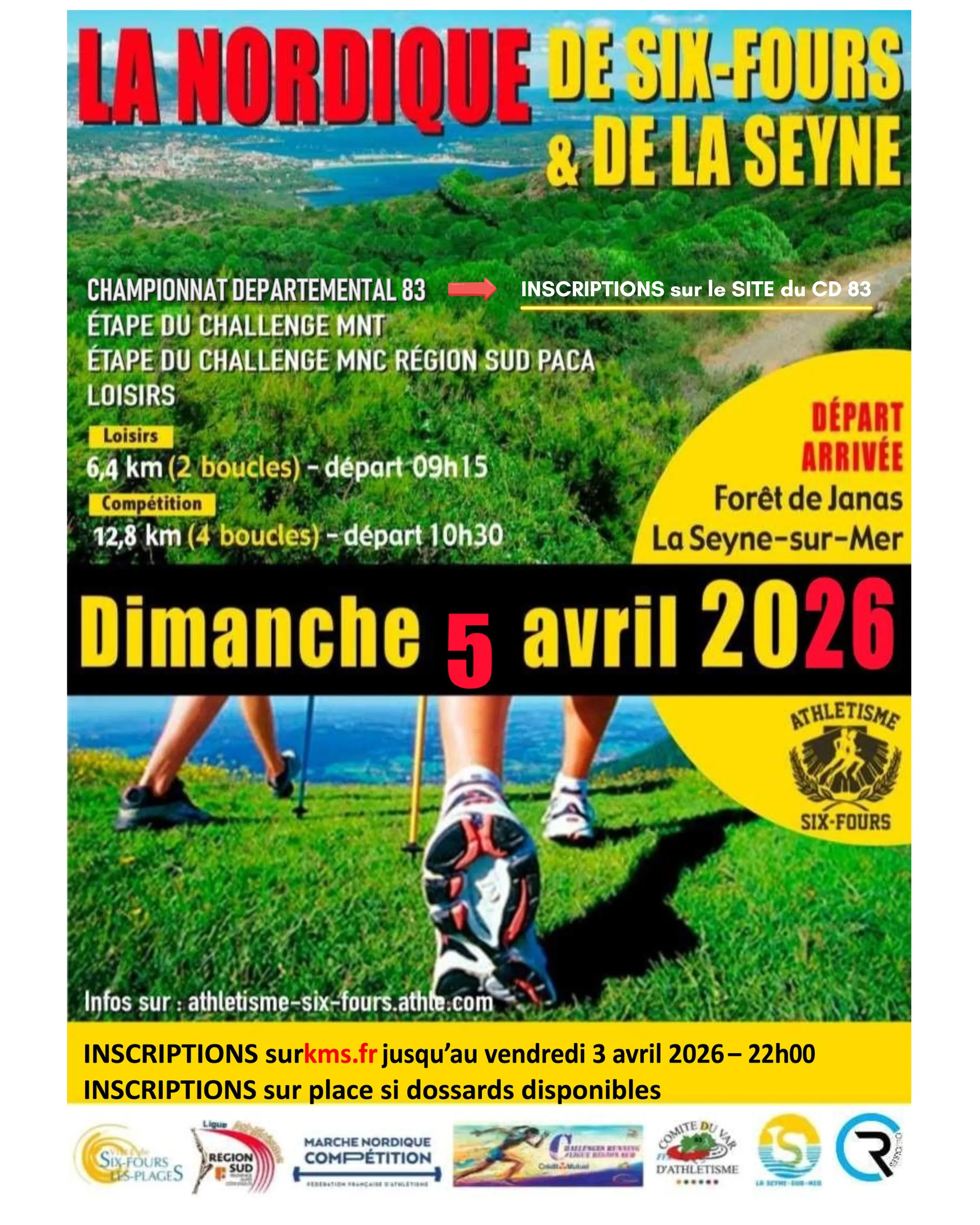 La Nordique du Sicié – La Nordic de Six-Fours 2026 Guide Inscription Résultats