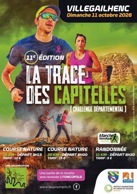 La Trace des Capitelles – Villegailhenc 2026 Guide Inscription Résultats