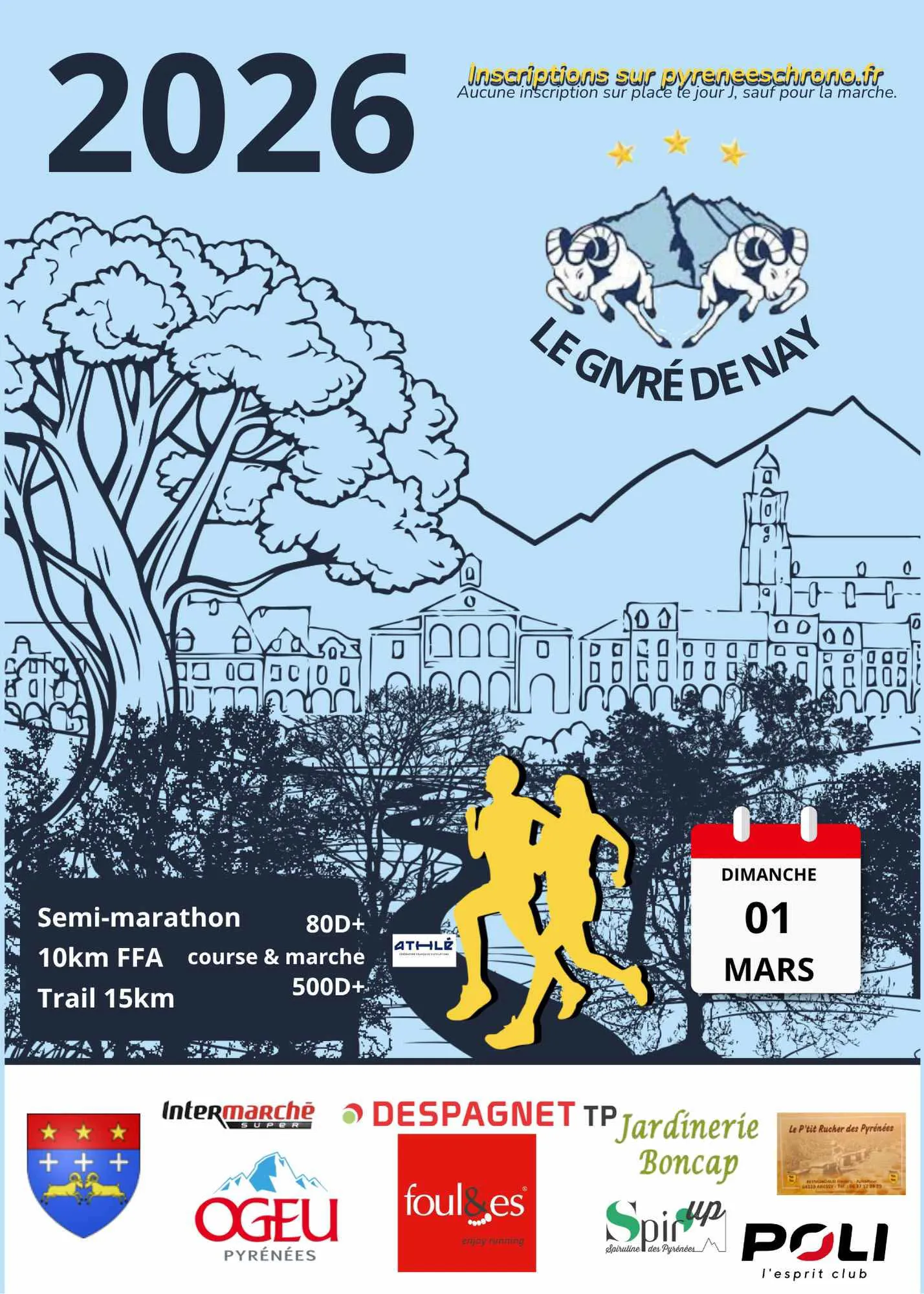 Le Givré de Nay 2026 Guide Inscription Résultats