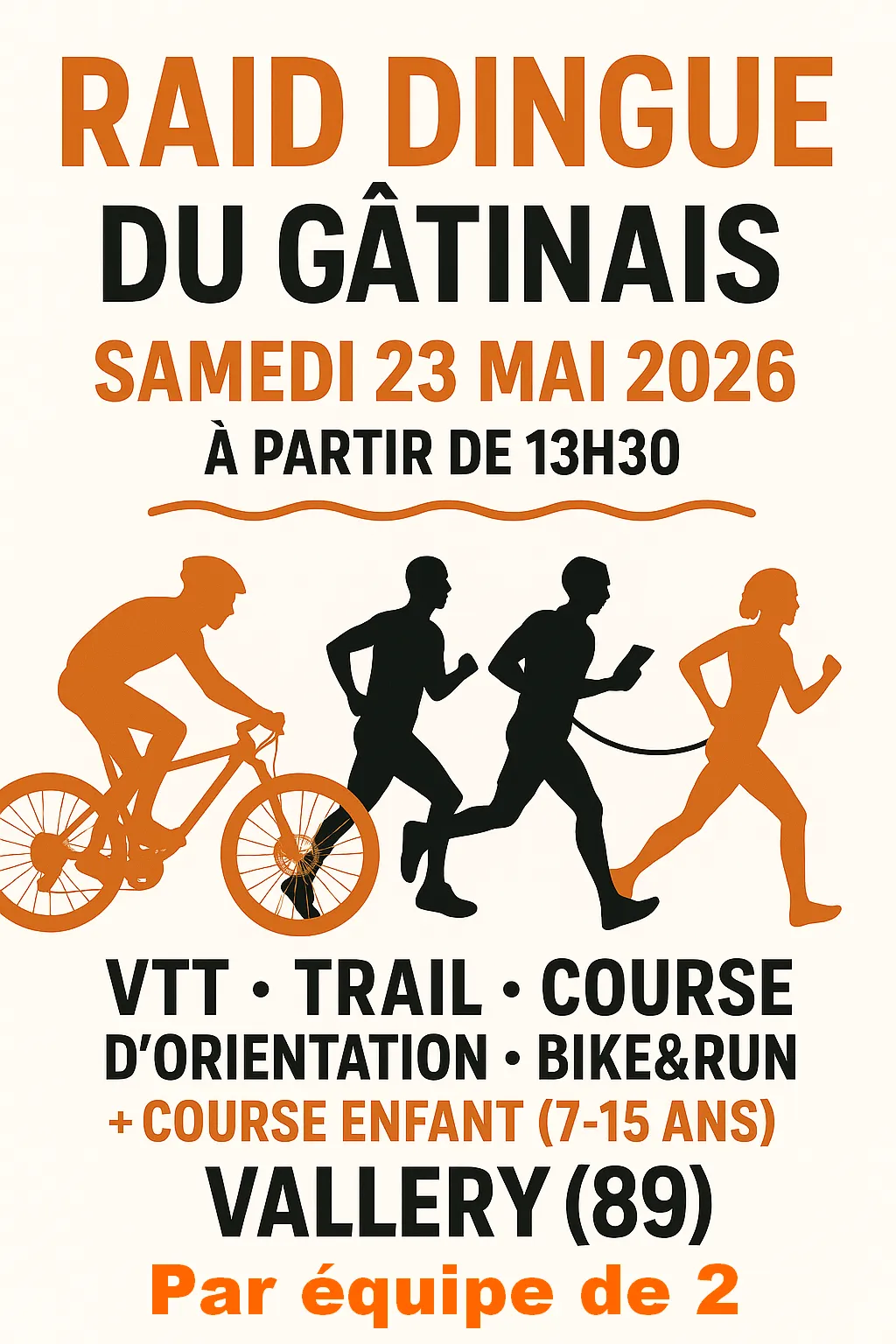 Le Raid Dingue du Gâtinais 2026 Guide Inscription Résultats