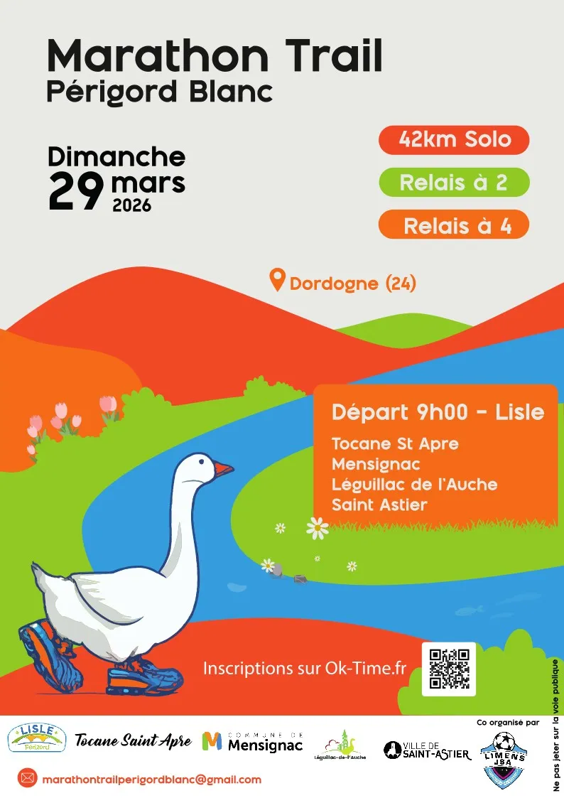 Marathon Trail Périgord Blanc 2026 Guide Inscription Résultats