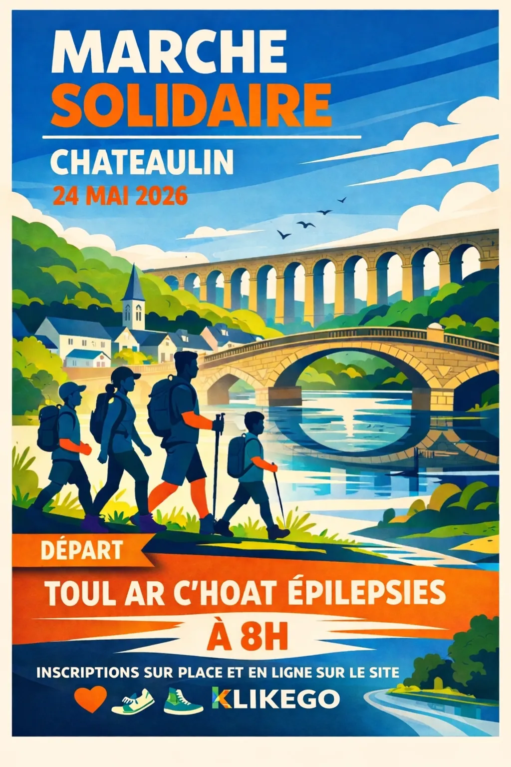 Marche solidaire Chateaulin 2026 Guide Inscription Résultats