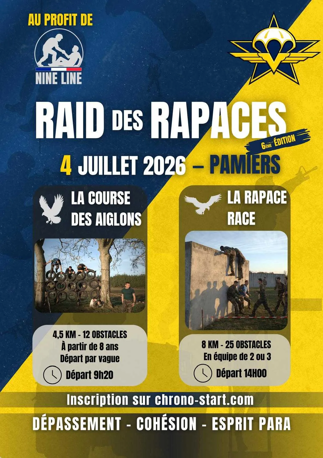 Raid des Rapaces du 1er RCP 2026 Guide Inscription Résultats