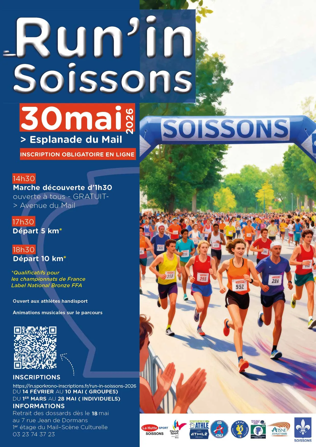 Run in Soissons 2026 Guide Inscription Résultats