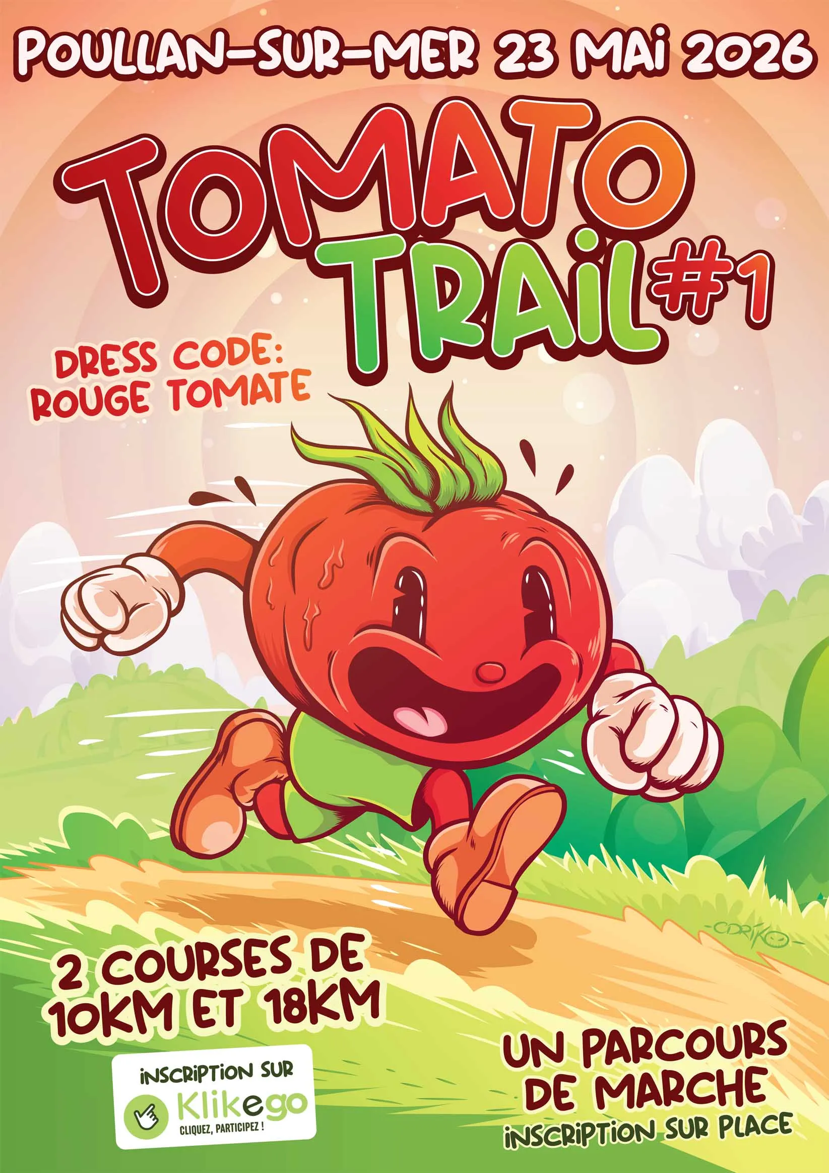 TomatoTrail Poullan sur mer 2026 Guide Inscription Résultats