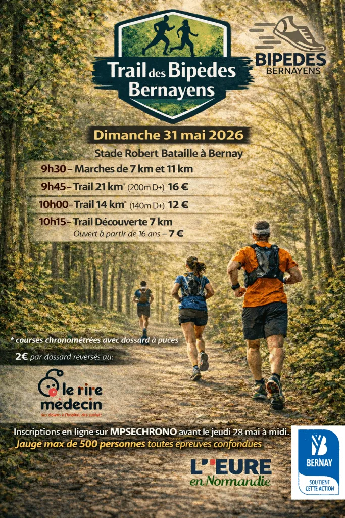 Trail de Bernay 2026 Guide Inscription Résultats