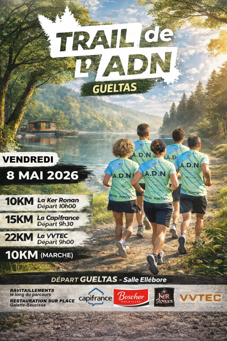 Trail de l&rsquo;ADN 2026 Guide Inscription Résultats