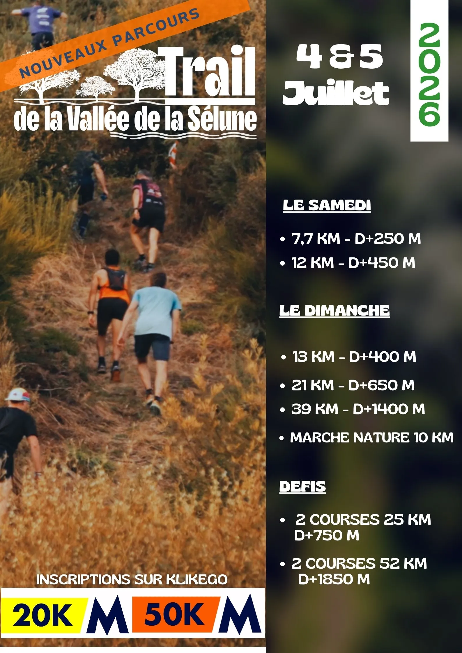 Trail de la vallee de la Selune 2026 Guide Inscription Résultats