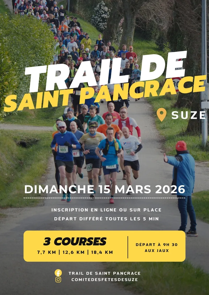 Trail de Saint Pancrace 2026 Guide Inscription Résultats