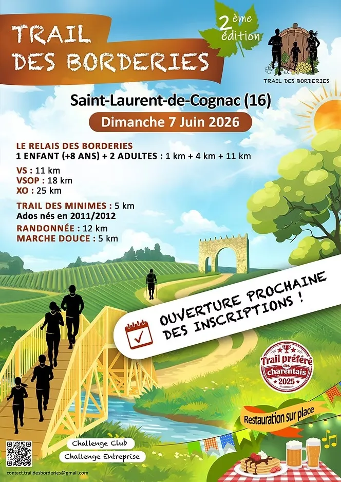 Trail des Borderies 2026 Guide Inscription Résultats