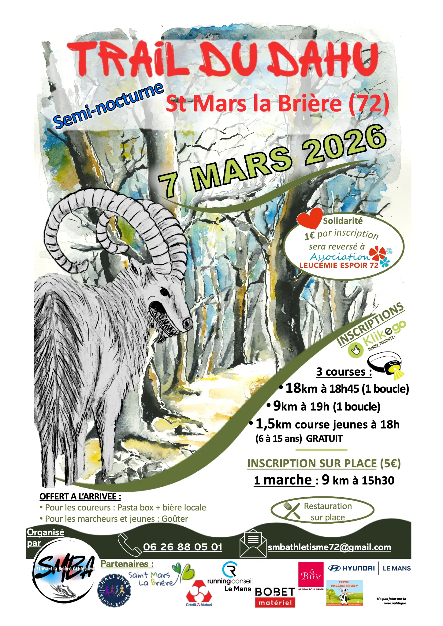 Trail du Dahu 2026 Guide Inscription Résultats