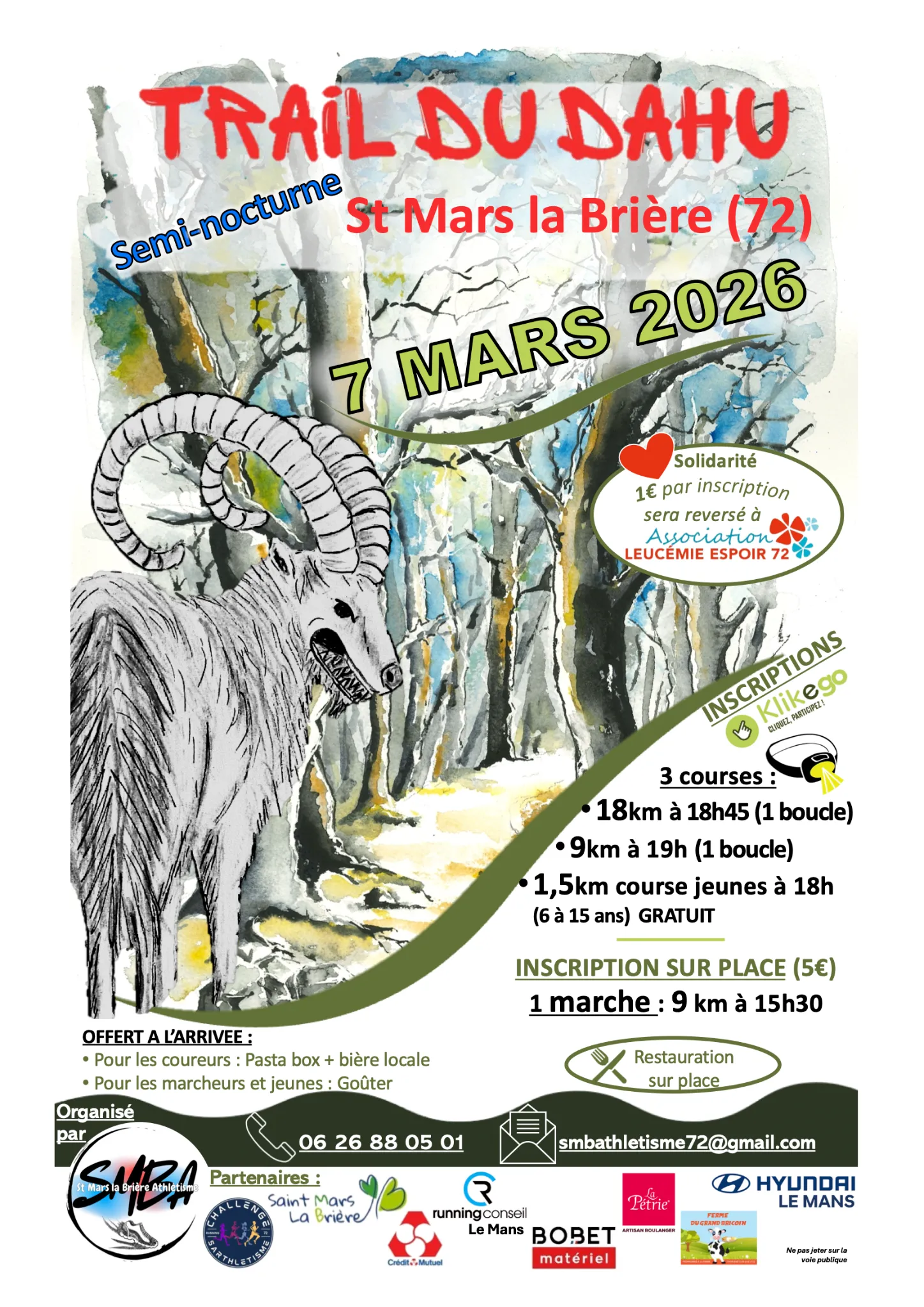 Trail du Dahu 2026 Guide Inscription Résultats