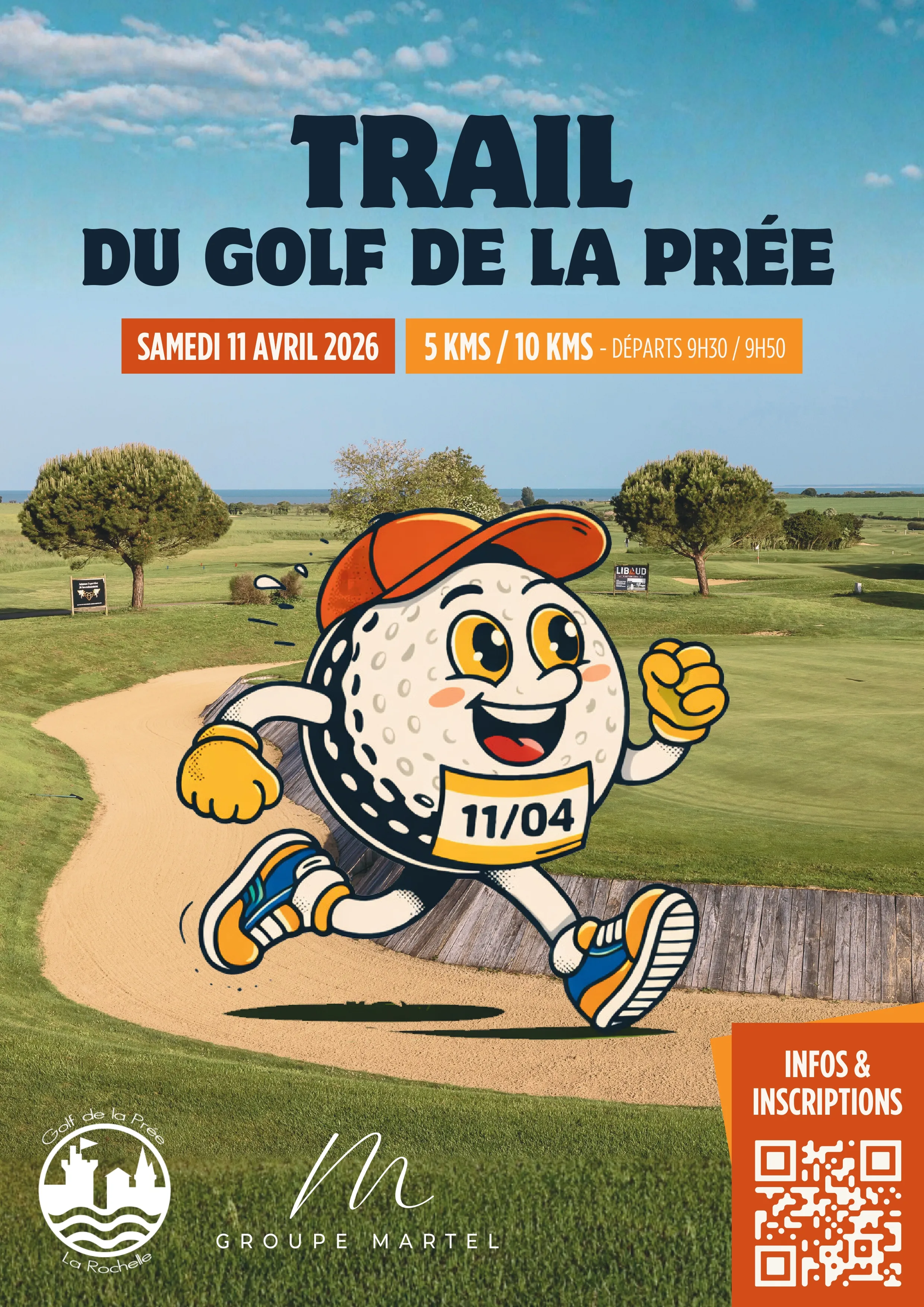 Trail du Golf de La Prée 2026 Guide Inscription Résultats