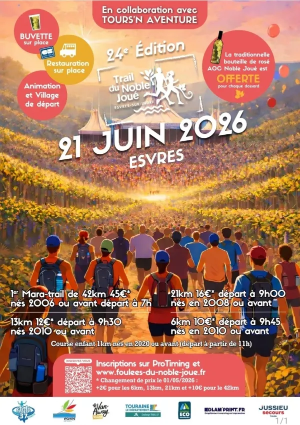 Trail du Noble Joué 2026 Guide Inscription Résultats