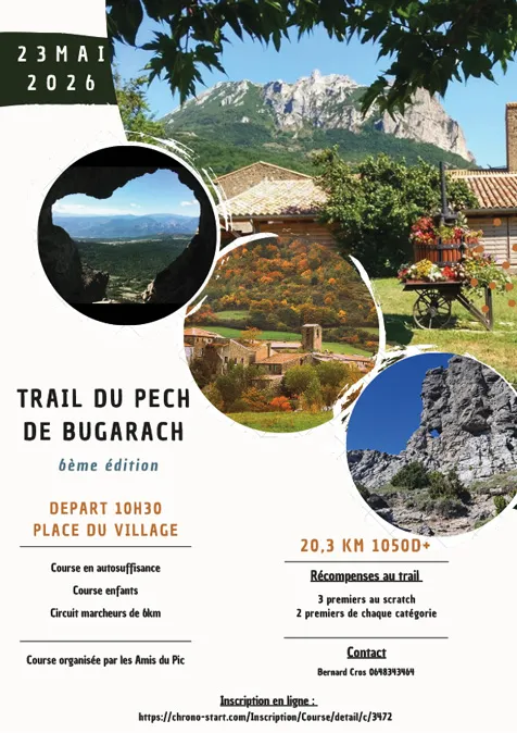 Trail du Pech de Bugarach 2026 Guide Inscription Résultats