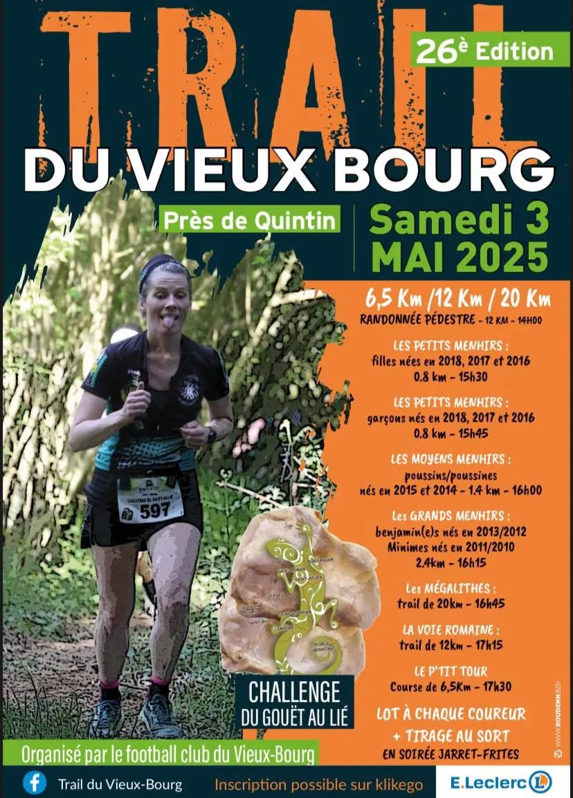 Trail du Vieux Bourg 2026 Guide Inscription Résultats