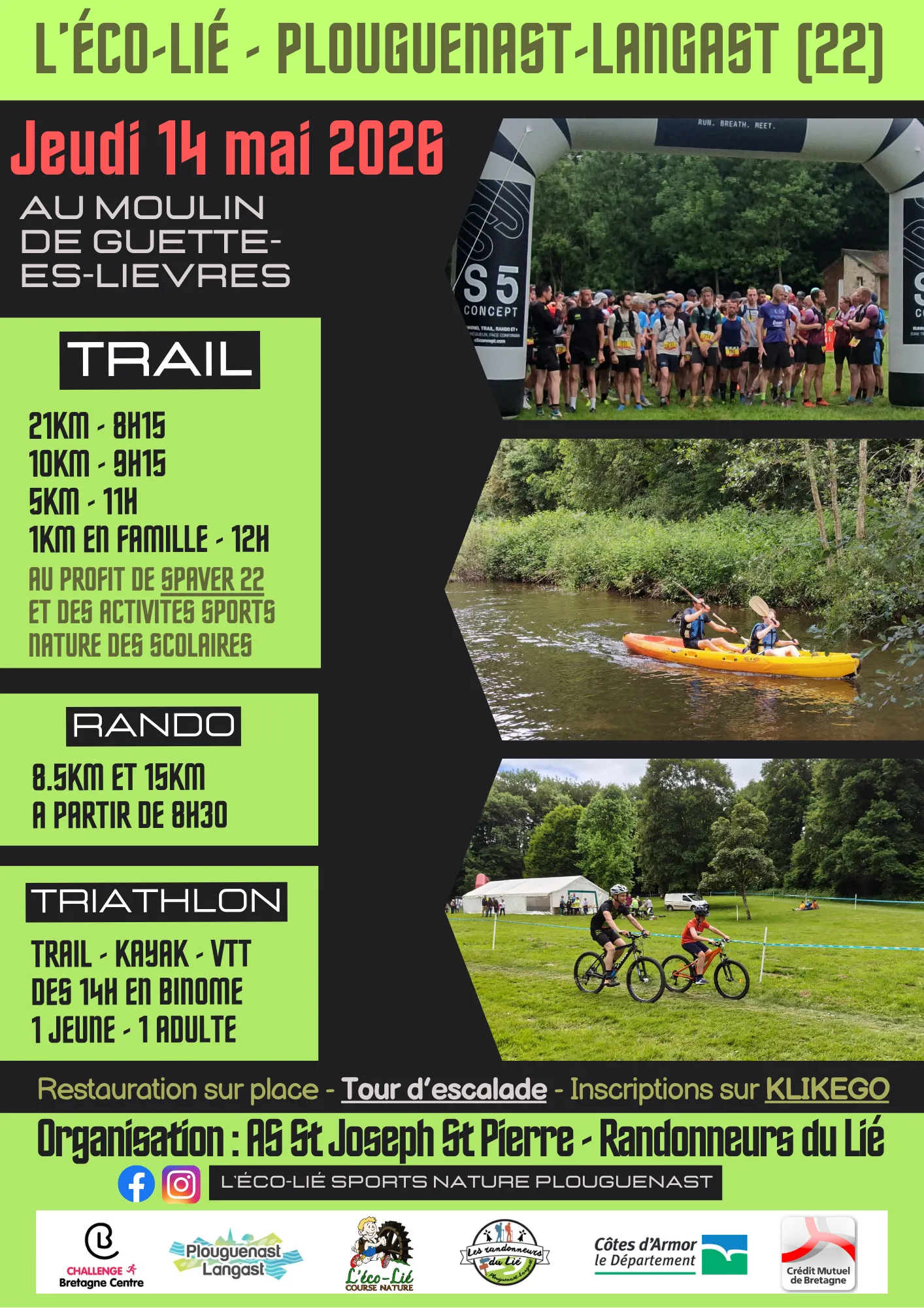 Trail L&rsquo;éco-Lié 2026 Guide Inscription Résultats