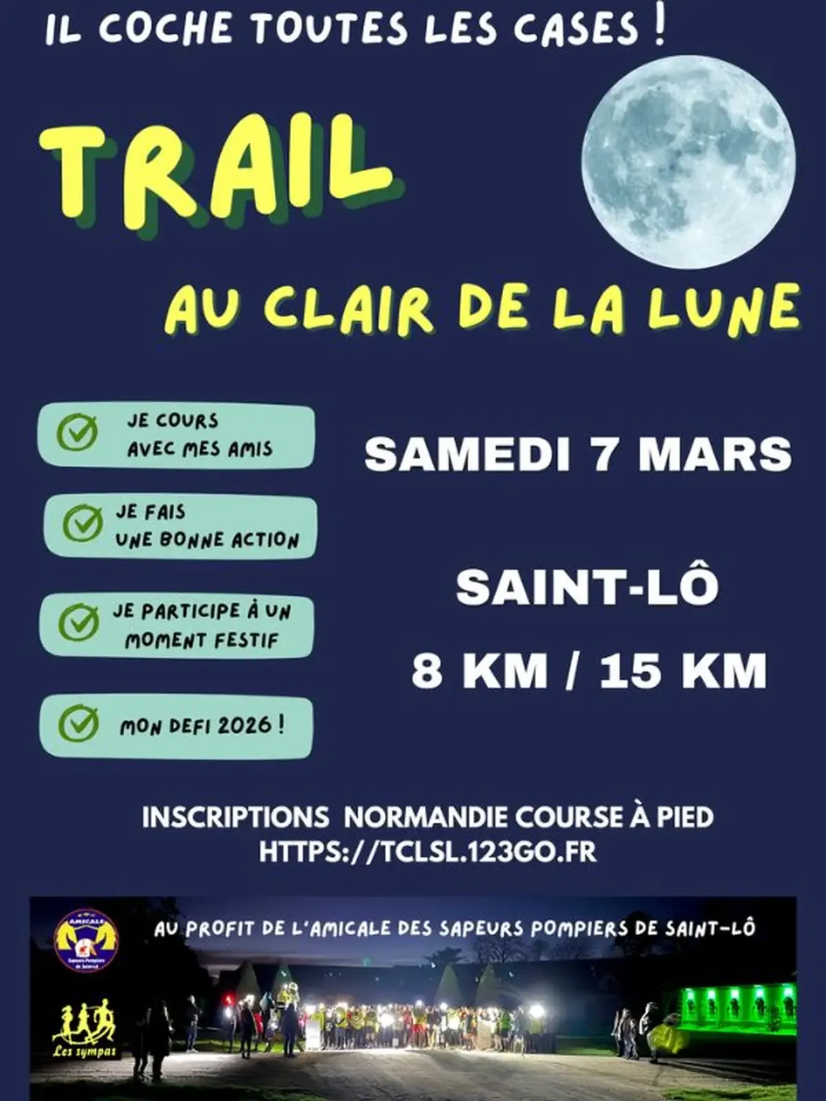 Trails au Clair de la Lune 2026 Guide Inscription Résultats
