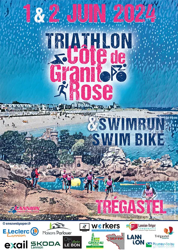 Triathlon de la Côte de Granit Rose (Trégastel) 2026 Guide Inscription Résultats