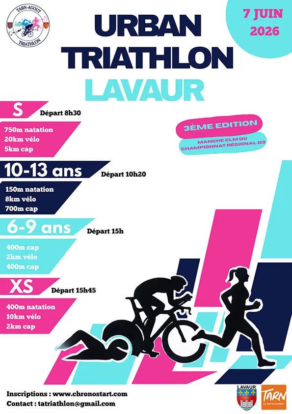 Urban Triathlon Lavaur 2026 Guide Inscription Résultats