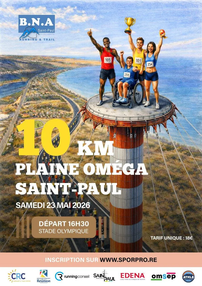 10 Km de la Plaine Omega 2026 Guide Inscription Résultats