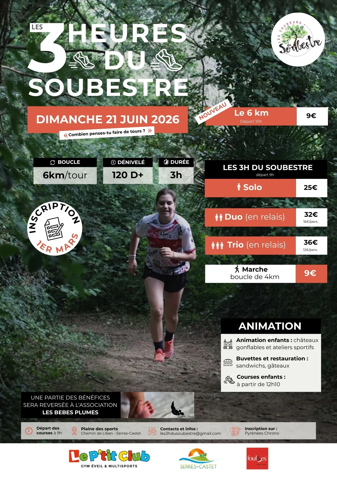 3h du Soubestre 2026 Guide Inscription Résultats