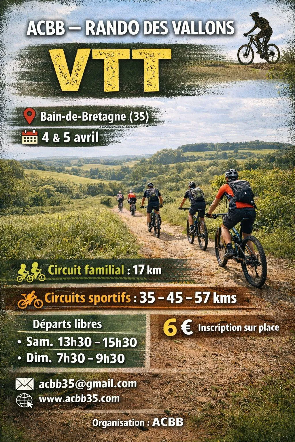 ACBB Gravel et Route 2026 Guide Inscription Résultats