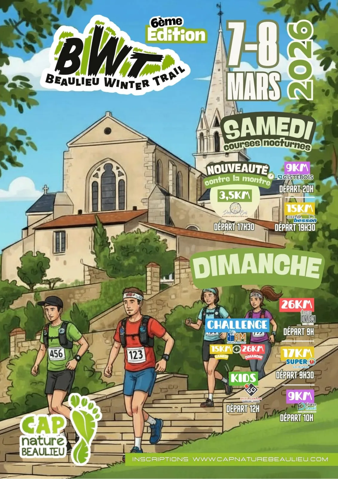 Beaulieu winter tour 2026 Guide Inscription Résultats