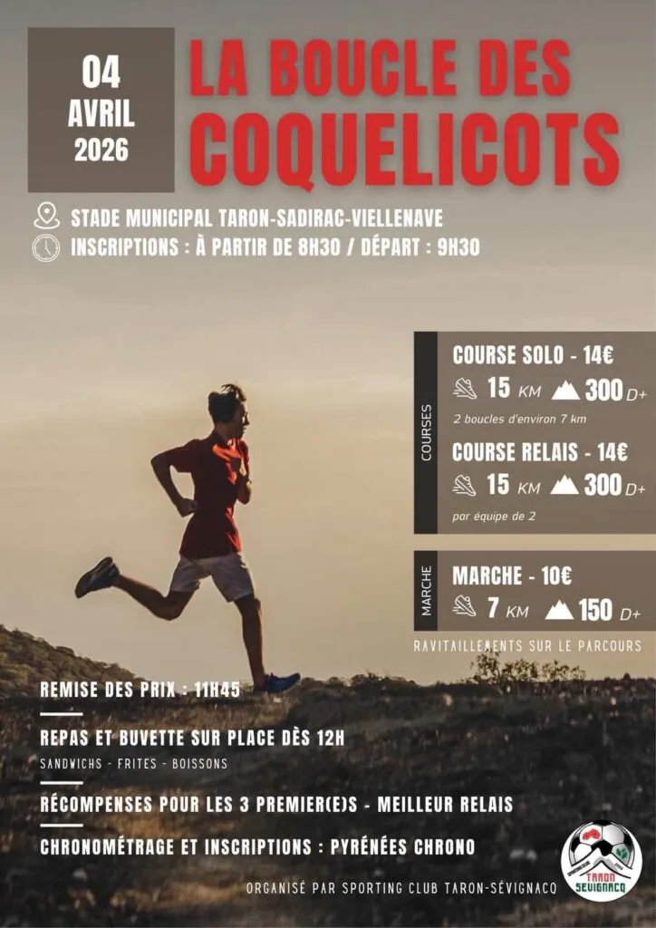 Boucle des Coquelicots 2026 Guide Inscription Résultats