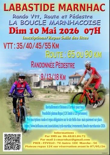 Boucle Marnhacoise 2026 Guide Inscription Résultats