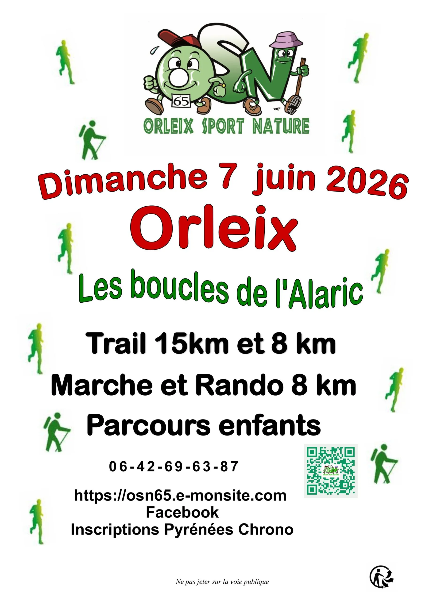 affiche de la course