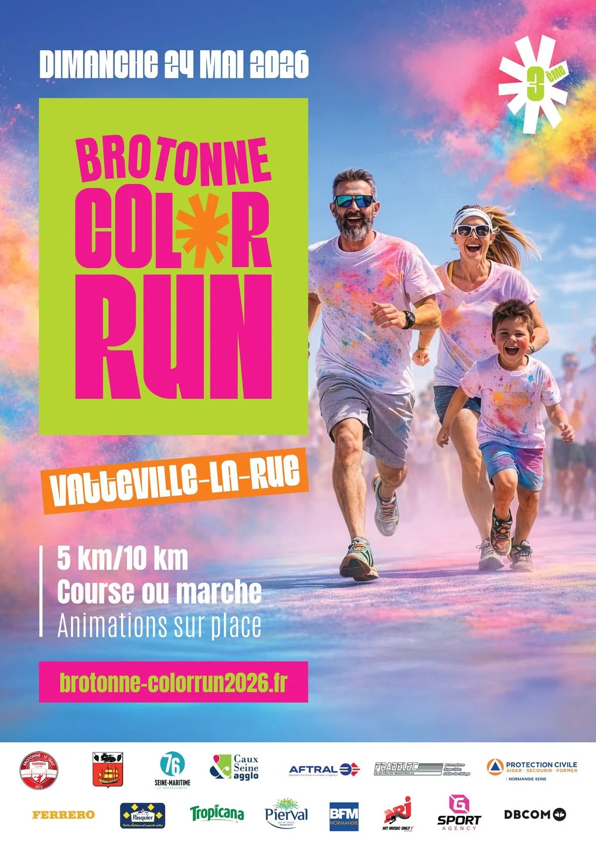 Brotonne Color Run 2026 Guide Inscription Résultats
