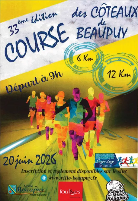 Course des Coteaux de Beaupuy 2026 Guide Inscription Résultats