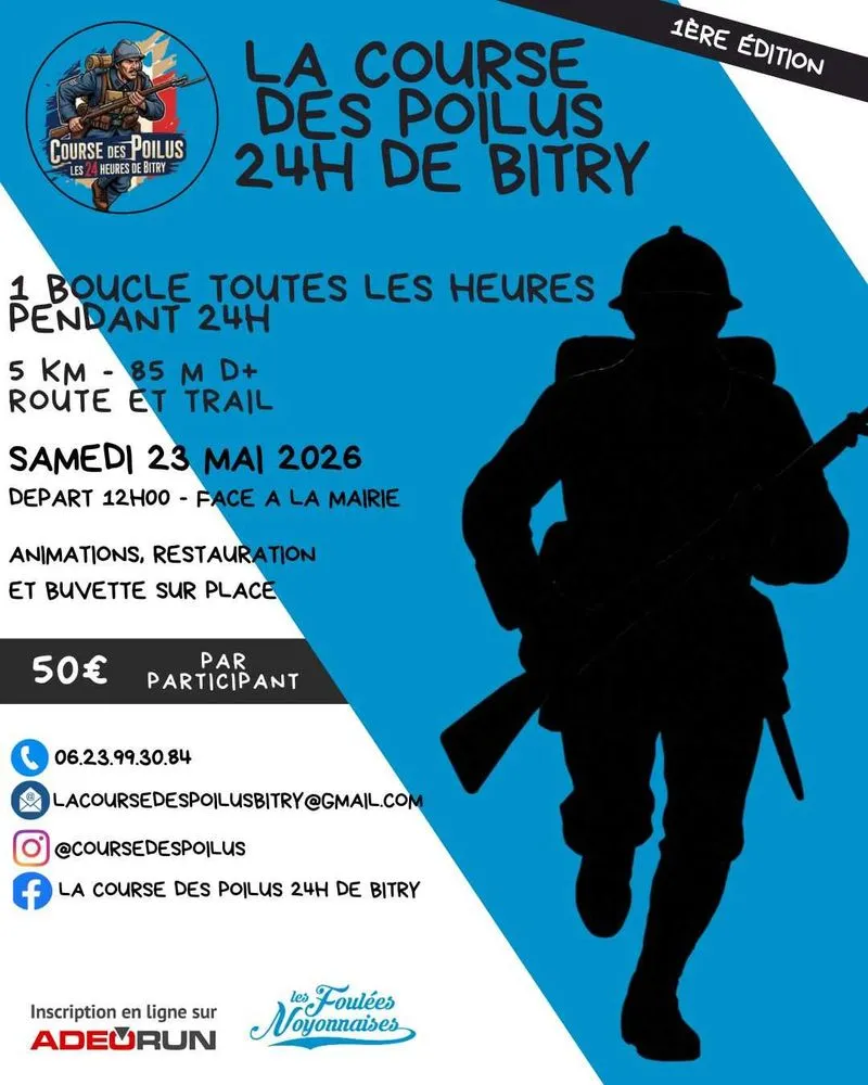 Course Des Poilus 24h De Bitry 2026 Guide Inscription Résultats