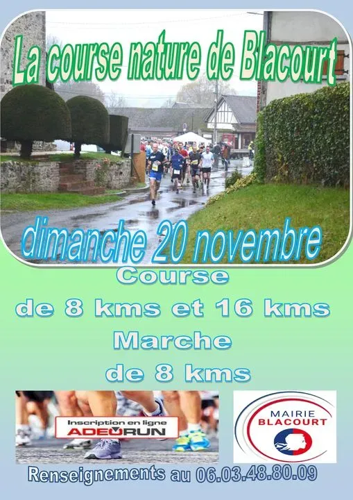Course nature de Blacourt 2026 Guide Inscription Résultats