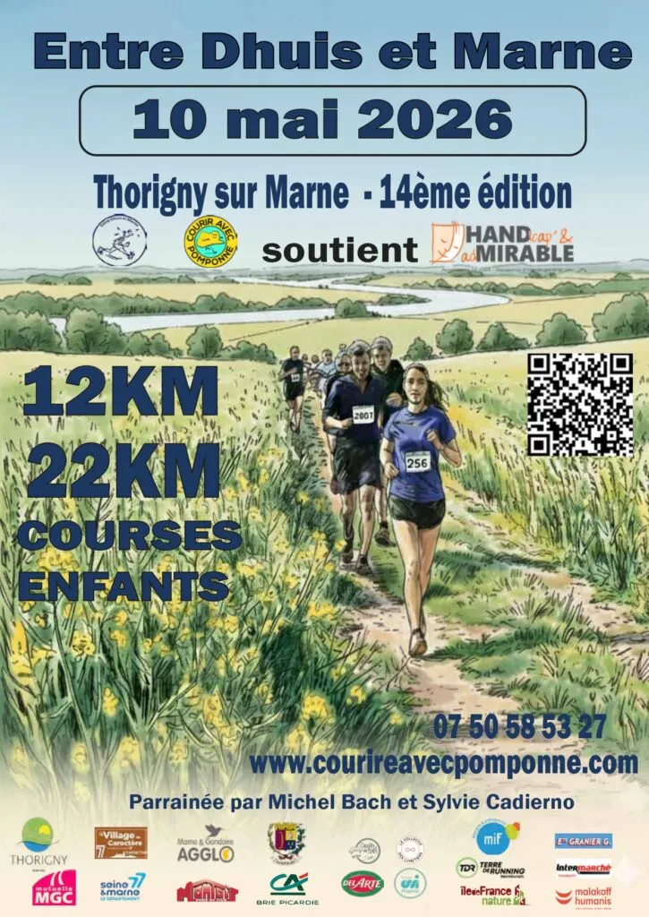 affiche de la course