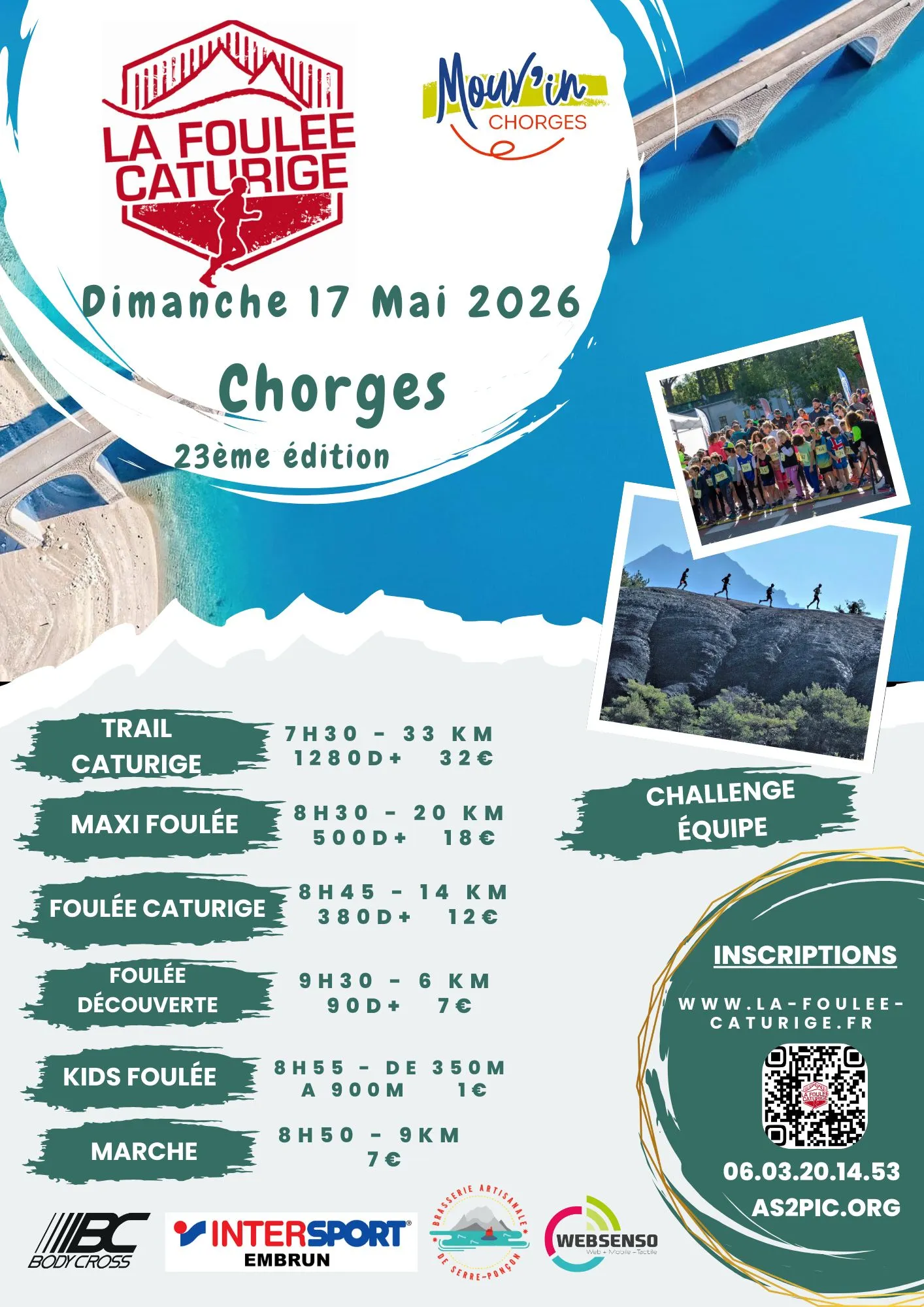 affiche de la course