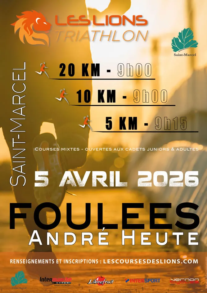 affiche de la course