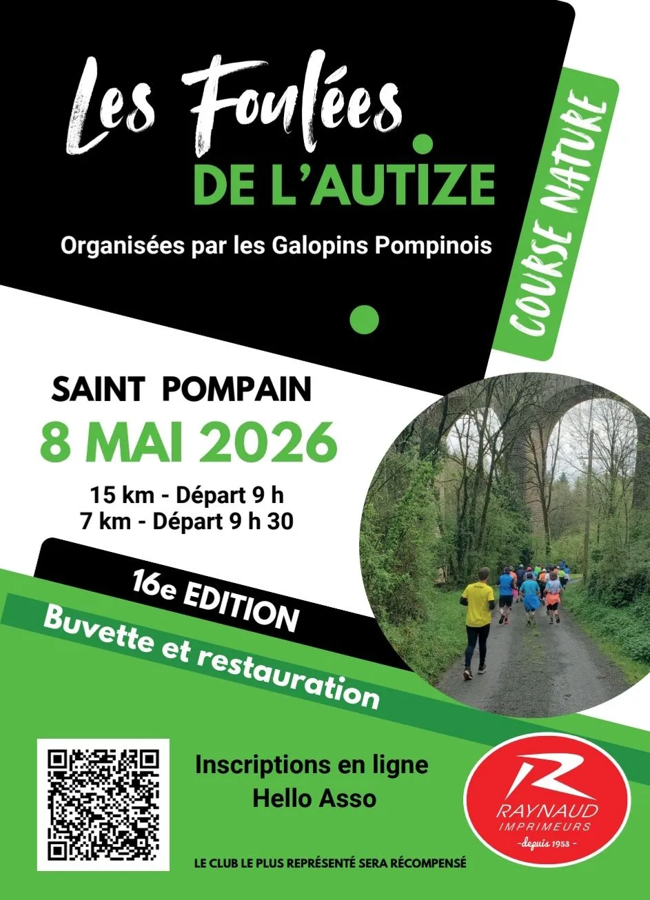 affiche de la course