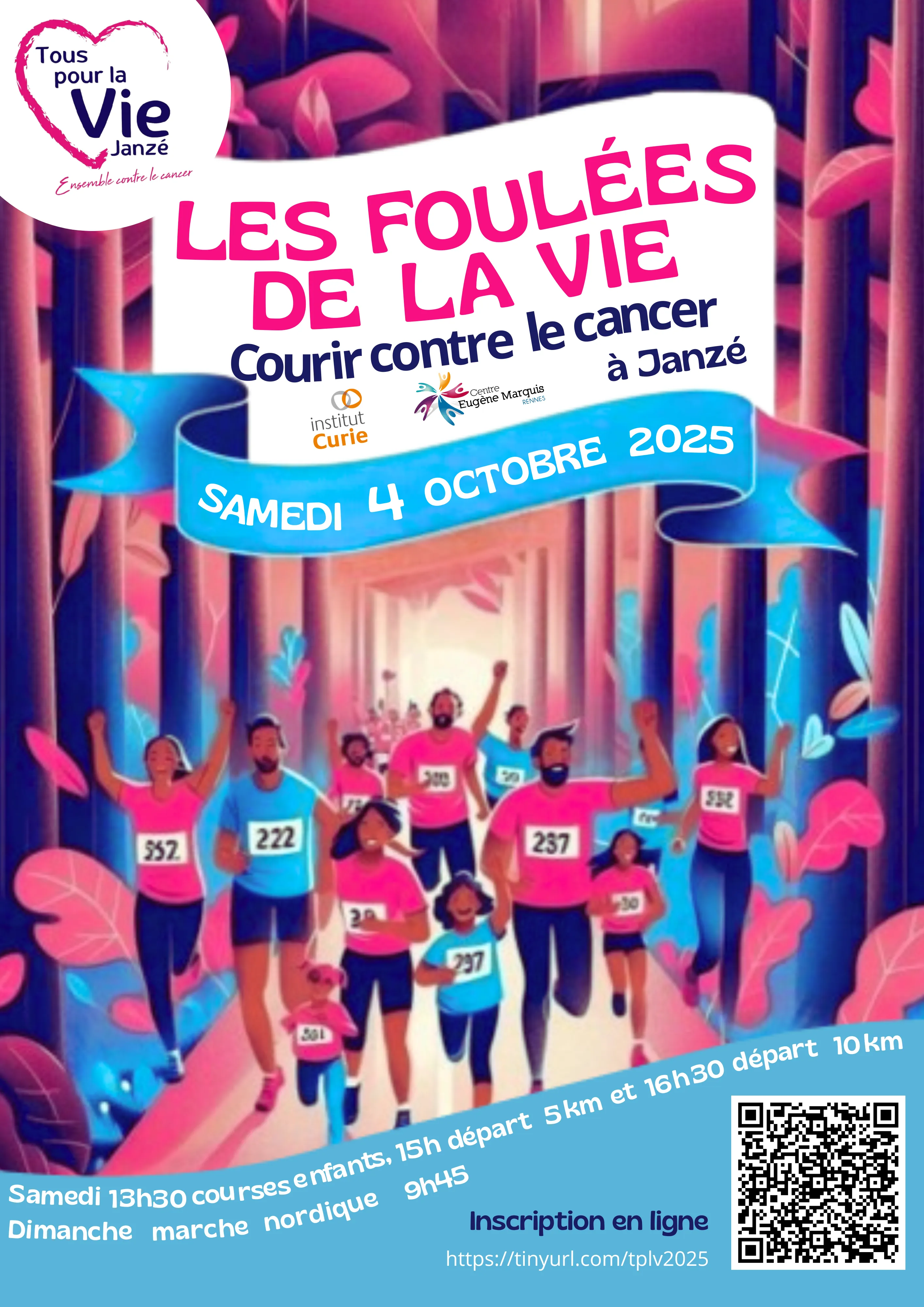 Foulées de la Vie – Janzé 2026 Guide Inscription Résultats