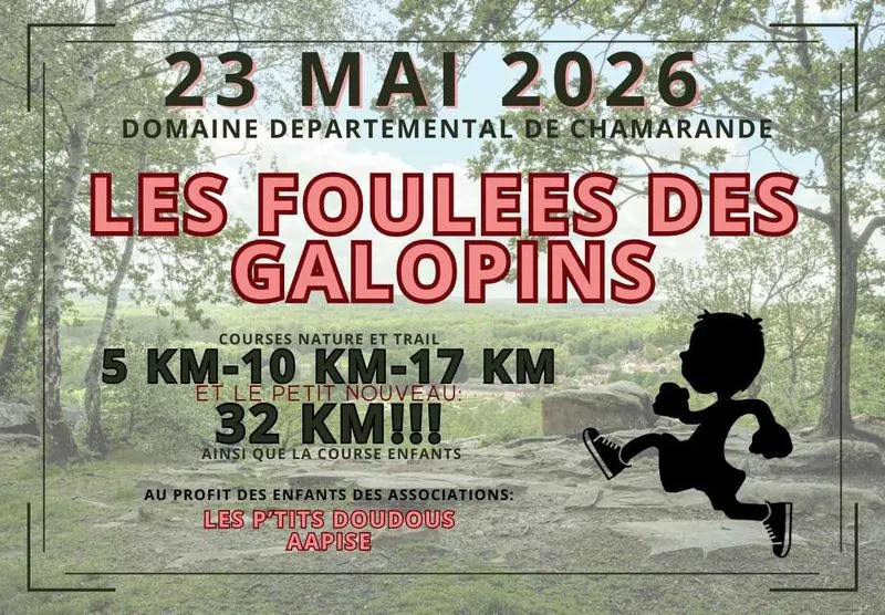 Foulées des Galopins Chamarande 2026 Guide Inscription Résultats