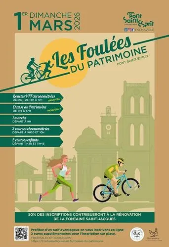 Foulées du Patrimoine Pont Saint Esprit 2026 Guide Inscription Résultats