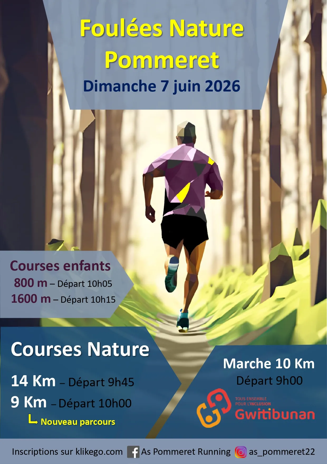 Foulées nature de Pommeret 2026 Guide Inscription Résultats